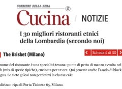 Cucina Corriere Brisket Milano