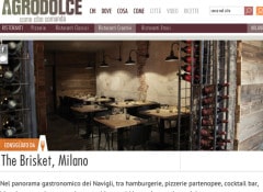 AGRODOLCE Brisket Milano